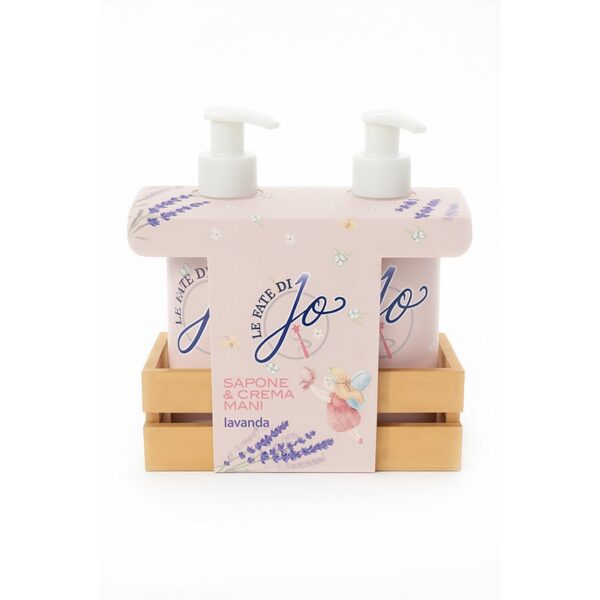 LE FATE DI JO COFFRET SAPONE MANI 550 ML+CREMA MANI 550 ML LAVANDA