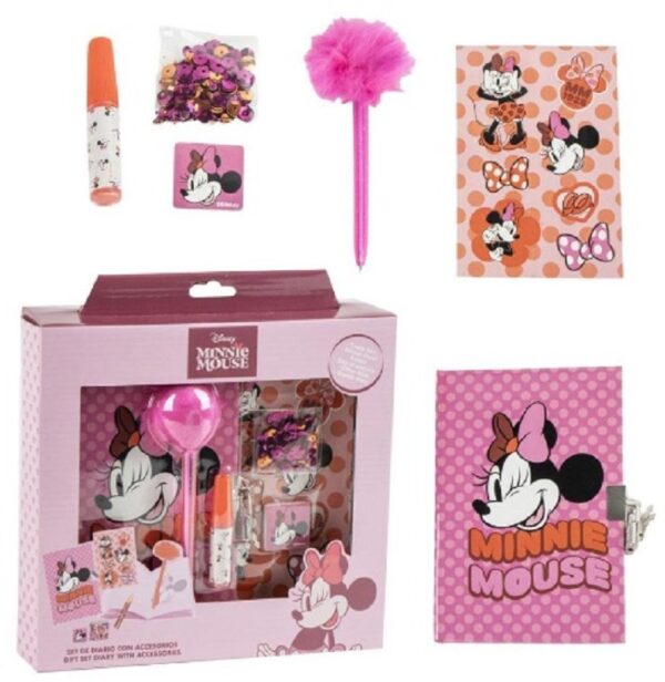 MINNIE COFFRET DIARIO + ACCESSORI