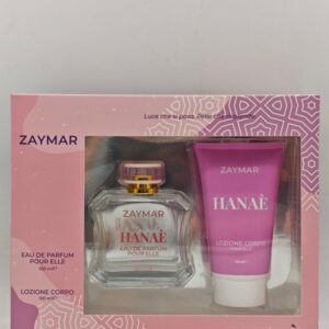 ZAYMAR COFFRET POUR FEMME HANAE' EDP 100 ML + B/L 150 ML