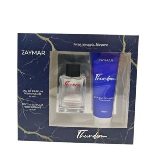 ZAYMAR COFFRET POUR HOMME THUNDER EDP 50 ML + S/G 120 ML
