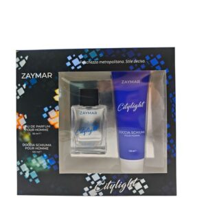 ZAYMAR COFFRET POUR HOMME CITYLIGHT EDP 50 ML + S/G 120 ML